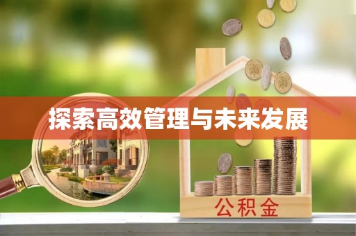 岷县探索高效管理与未来发展