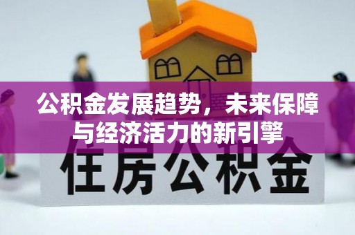 岷县公积金发展趋势，未来保障与经济活力的新引擎