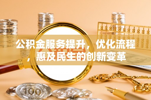 岷县公积金服务提升，优化流程，惠及民生的创新变革