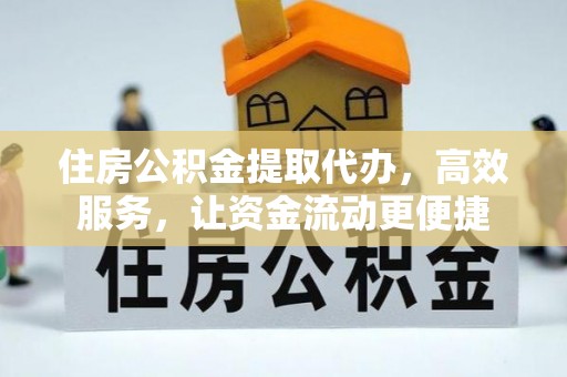 岷县住房公积金提取代办，高效服务，让资金流动更便捷