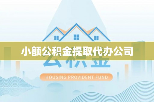 岷县小额公积金提取代办公司